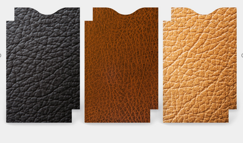 RFID CREDIT CARD SLEEVES -LEATHER LOOK COLLECTION