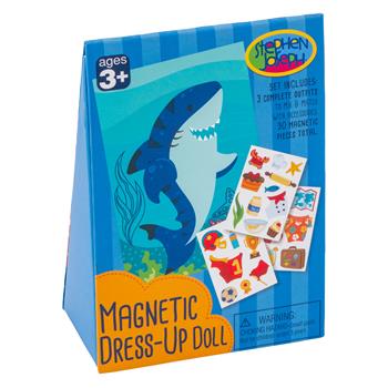 Shark Magnetic Dress-Up Doll