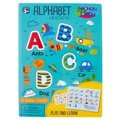 Boy Alphabet Cling Playboards