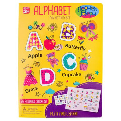 Girl Alphabet Cling Playboards