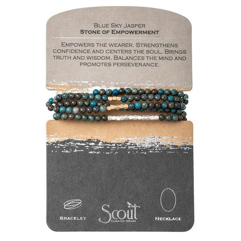 Scout Curated Wears Blue Sky Jasper - Stone of Empowerment