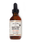 Olivina Organic Shave Prep & Beard Oil-Cedar & Bergamot 2 FL OZ.