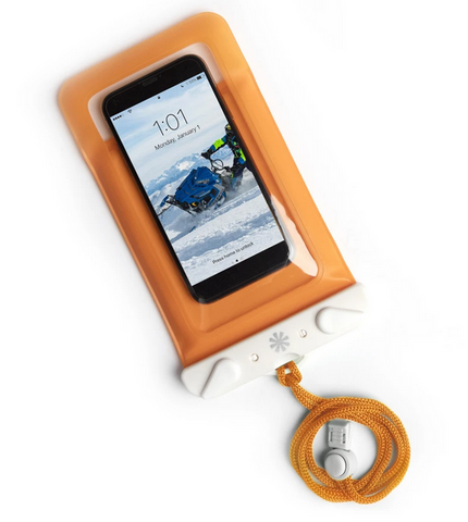 Dry Spell Water Defender Bag (Phone): Orange