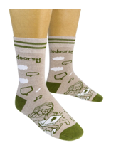 Funatic Socks  "Indoorsy"  Socks