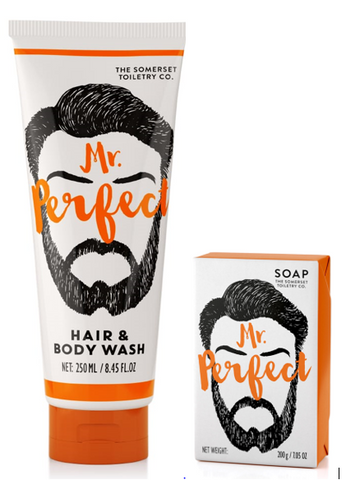 Mr. Perfect- Soap & Hair & Body Wash Set