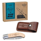 Wooden Handle Pocket Knife